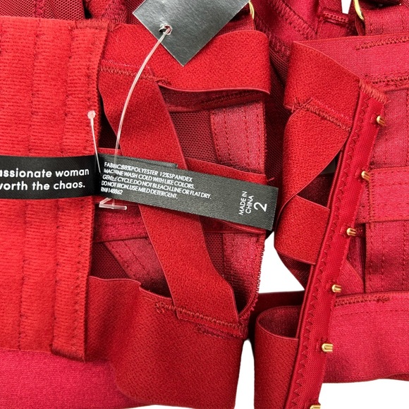 Torrid Women’s Plus Size Overt Strappy Mesh Underwire Bra Mesh Cups Size 2X 3X - Picture 10 of 11